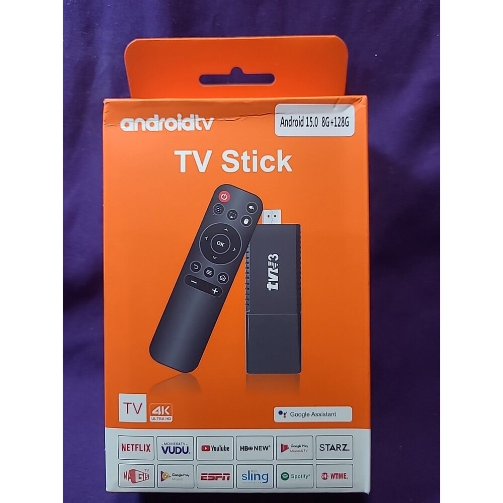 android tv stick , 15 8G, 128G, Brand New, Media Player 4K